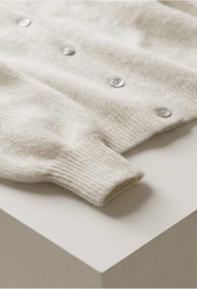 Sovereign Textured Cotton Cardigan
