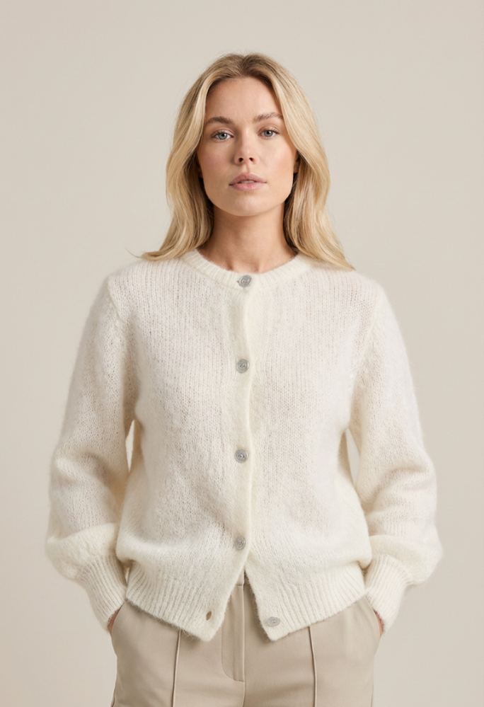 Sovereign Textured Cotton Cardigan
