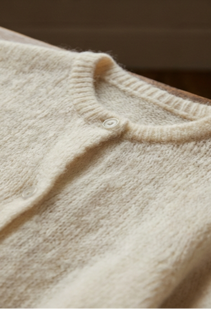 Sovereign Textured Cotton Cardigan